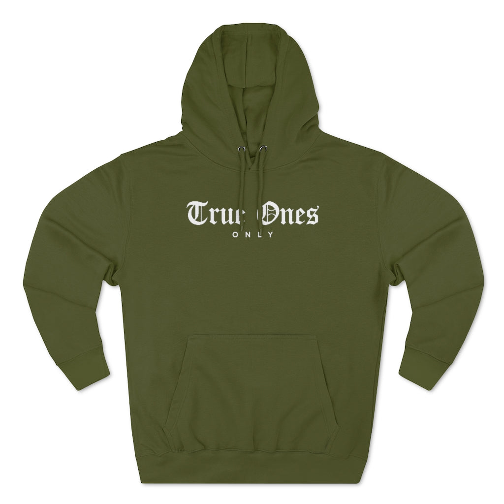 Old English True Ones Only Pullover Hoodie