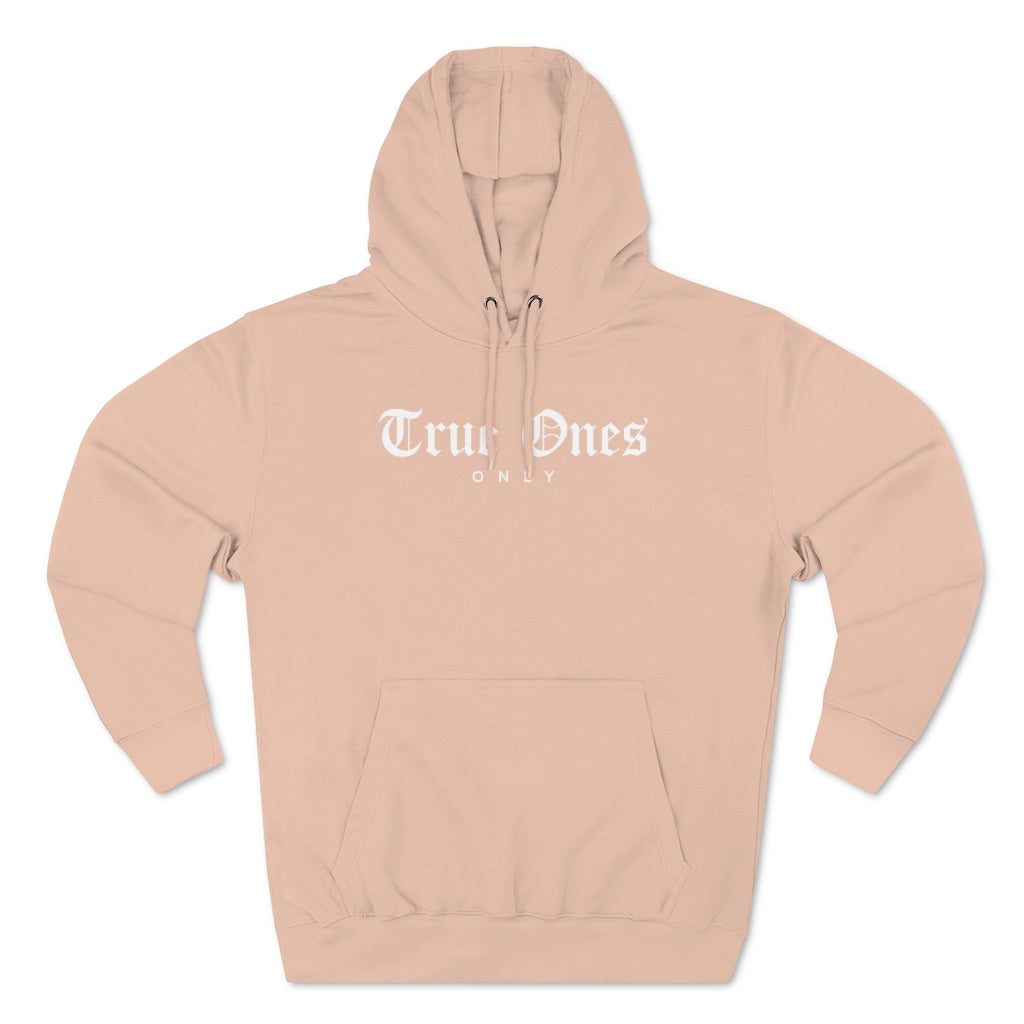 Old English True Ones Only Pullover Hoodie