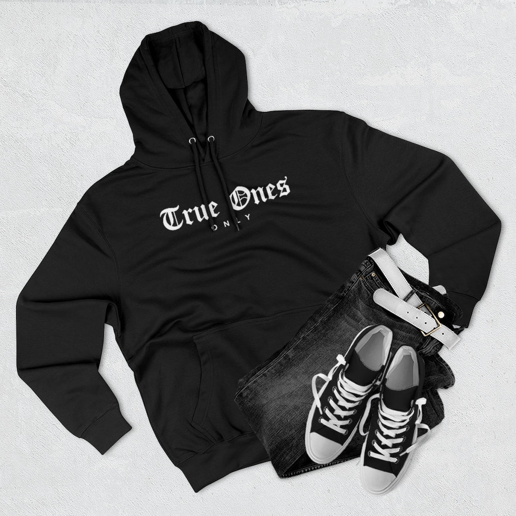Old English True Ones Only Pullover Hoodie