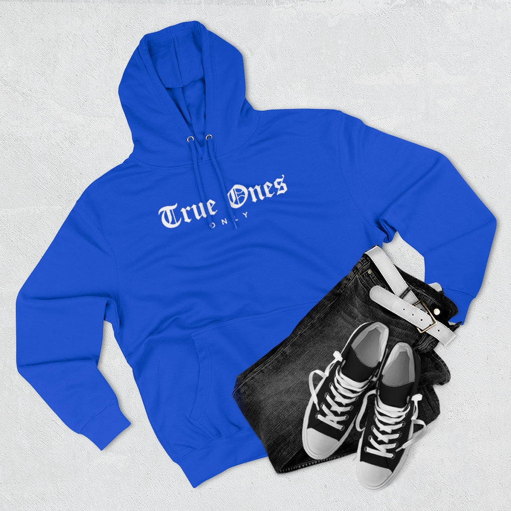 Old English True Ones Only Pullover Hoodie