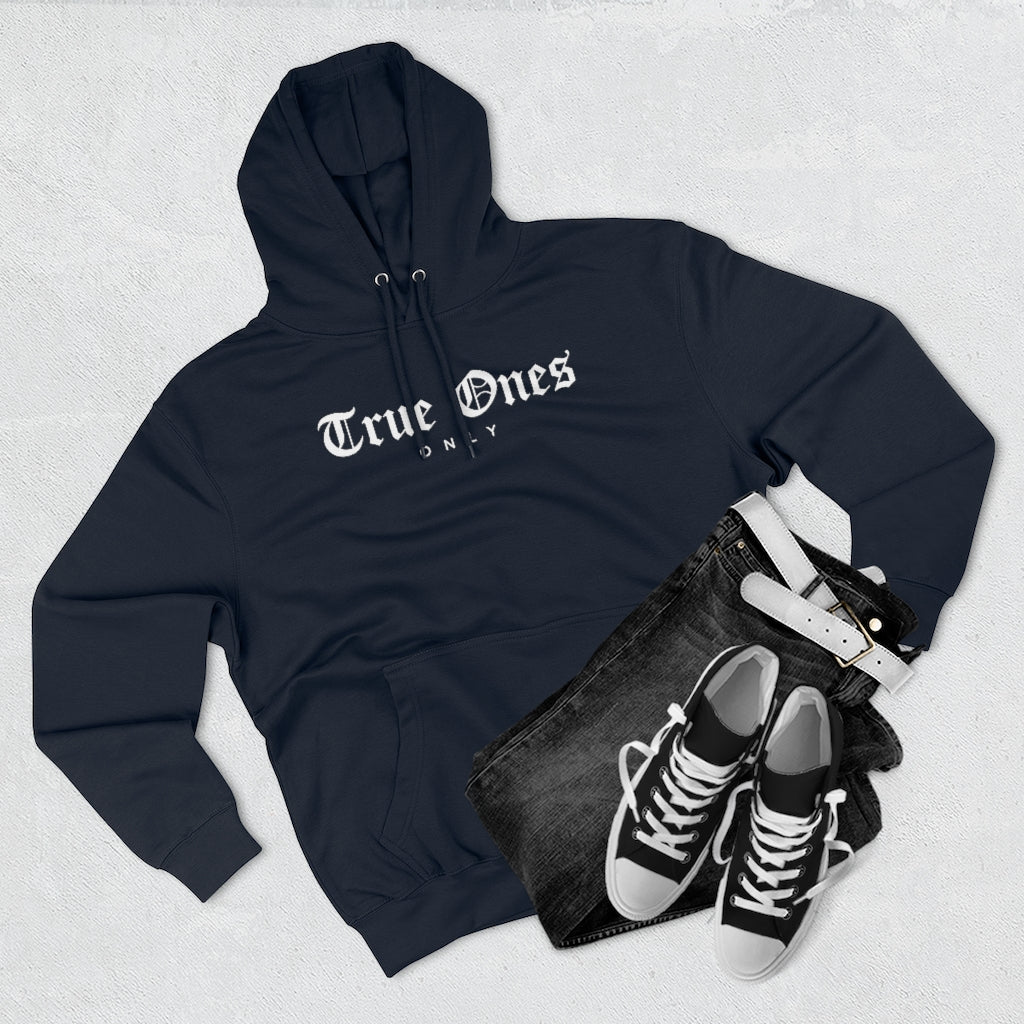 Old English True Ones Only Pullover Hoodie