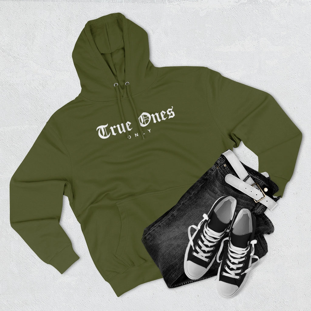 Old English True Ones Only Pullover Hoodie