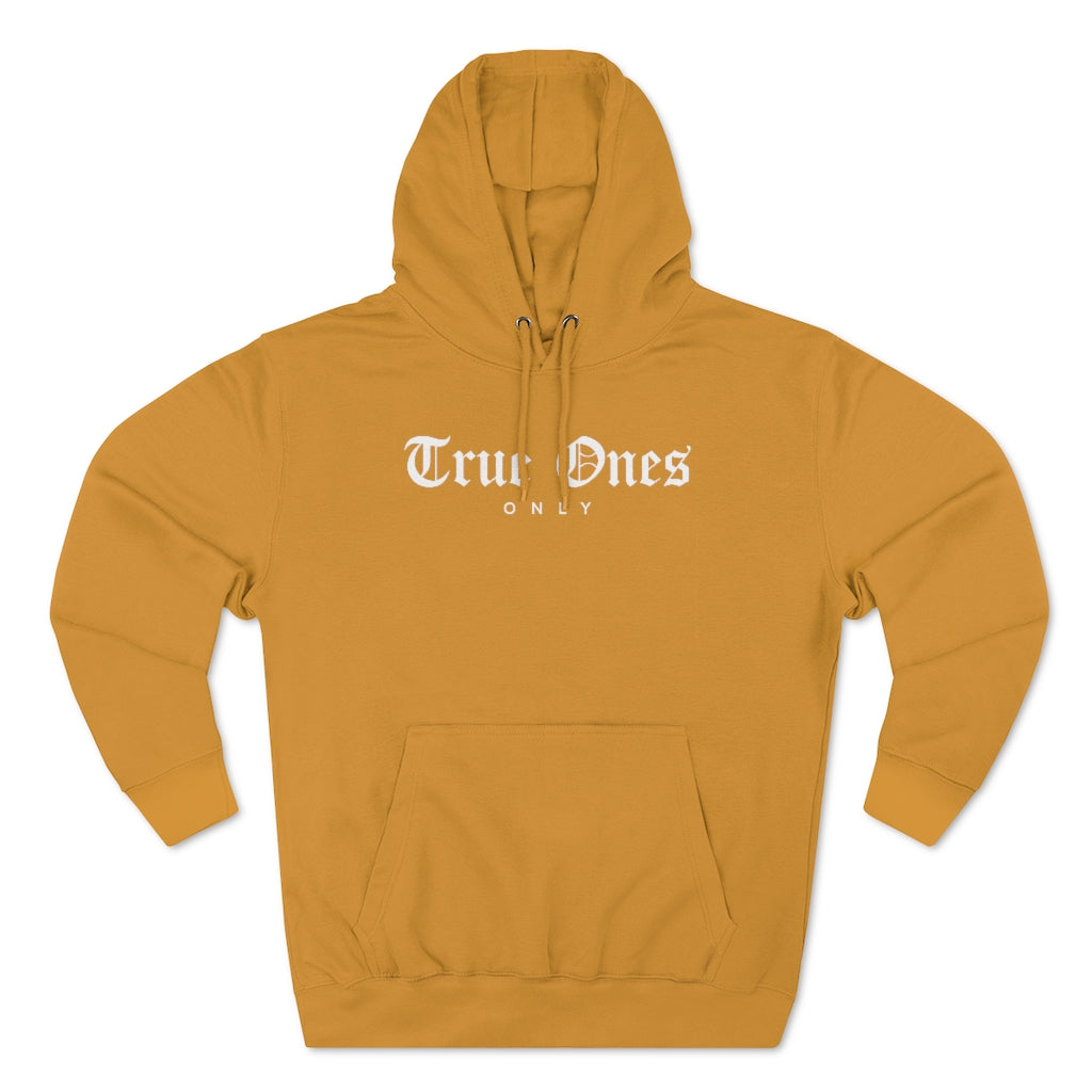 Old English True Ones Only Pullover Hoodie