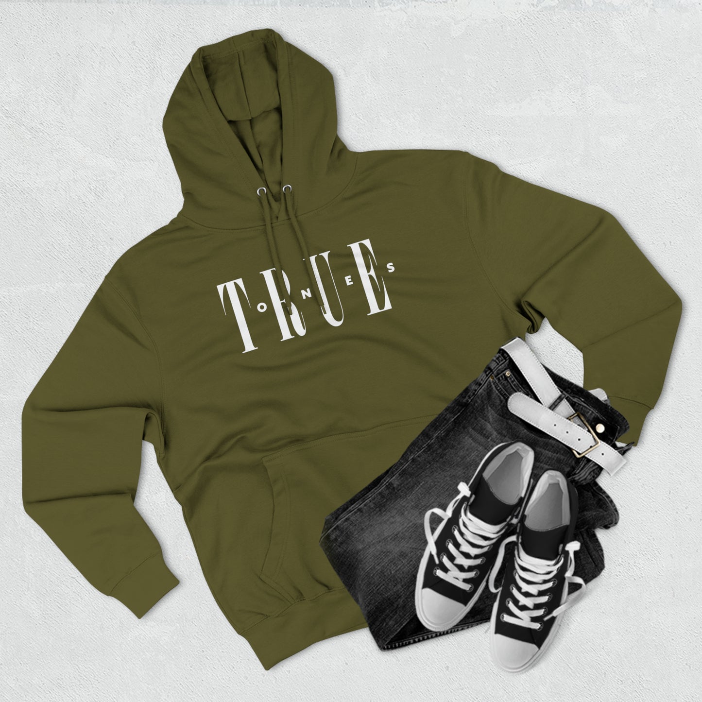 Vintage True Ones Only Premium Pullover Hoodie